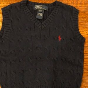 Ralph Lauren cable knit sweater vest